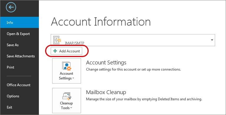 Outlook2013 Add Account1